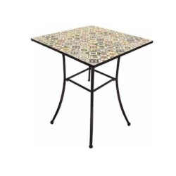 Tavolo mosaico quadrato