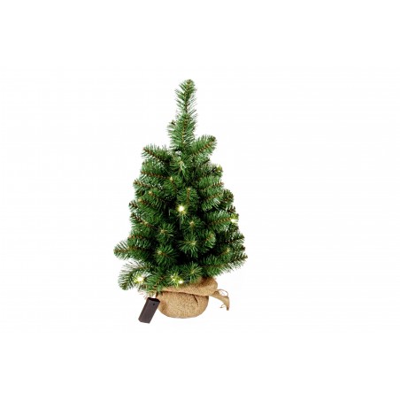 Albero Noel con luci 60cm